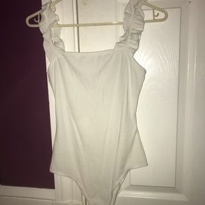 WHITE BODYSUIT GREAT CONDITION